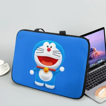 Doraemon Manga AnimePrint Geanta de Laptop Pentru HP, Dell, Asus, Apple, Huawei Universal Travel Geantă de mână Pentru 10.12.13.15.17 Inch Caz de Calculator