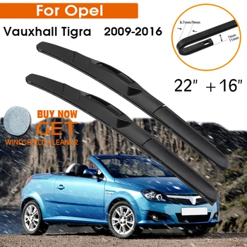 Masina Stergator Pentru Opel Vauxhall Tigra 2009-2016 Parbriz Cauciuc Silicon Umple Fața Ștergătoarelor de 22
