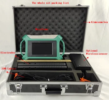 ADMT-600 X 600 M adâncime 3D, ecran Tactil de detectare a apei subterane