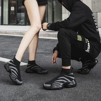 MWY Femei Pantofi de Sport Glezna Ciorap Adidasi Casual Ușoare Pantofi Outdoor pentru Bărbați Pantofi de Mers pe jos încăltăminte într-Femme Dimensiune 35-46