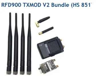 RFD900 TXMOD V2 2.2 Pachet Radio Modem RFDesign Remote900+ 900x P900 plus toate într-o singură rază lungă datele de telemetrie sistem de control RC