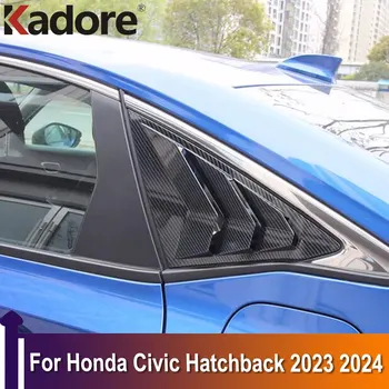 Pentru toate modelele Honda Civic Hatchback 2023 2024 Fereastra din Spate Jaluzele Spoiler Capac Tapiterie Auto Exterioare Accesorii Auto ABS Fibra de Carbon