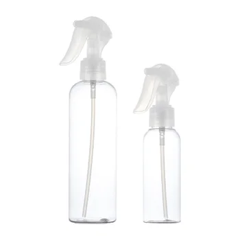 15buc Clar Sticlă de Plastic Goală Cosmetice Umăr Rotund Transparent PET Pompa 100 ml 250 ml Recipient de Ambalare Declanșa Sticla cu Pulverizator