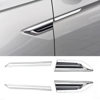 Pentru VW Tiguan Mk2 2017-2022 ABS Portiera Aripa Laterală Emblema, Insigna Autocolant Capac Ornamental de Styling Semifabricate