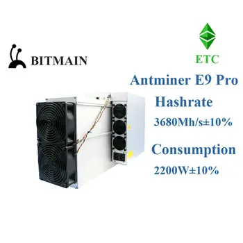 cumpara 2 a lua 1 gratuit Nou Bitmain Antminer E9 Pro 3680Mh/s±10% 2200W ETC Asic Miner 3.68 Gh/s