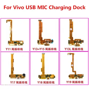 Pentru VIVO Y11 Y13 Y15 Y13L Y17 Y18 Y19 Încărcător Port USB Port de Încărcare Conector Dock Cablu Flex piese