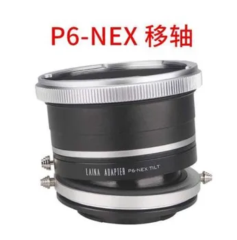 Înclinați adaptorul de obiectiv pentru p6 Pentacon 6/Kiev 60 p60 lens de la sony E mount NEX-5/6/7 A7r a7r2 a7r3 a7r4 a9 A7s A6300 EA50 FS700 camera