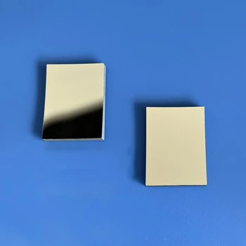 Dreptunghiular plat concav aluminizată reflector 20x12.7mm F55mm Raza de curbură R=110mm Protectie din aluminiu placare