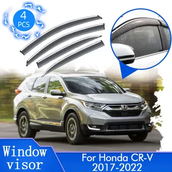 4x Pentru Honda CR-V CRV CR-V 2017 2018 2019 2020 2021 2022 Masina Lateral de Aerisire Ploaie Fereastra Vizorului Deflector de Gărzi de Vânt Acoperă Accesorii