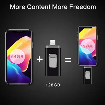2023 USB 3.0 Flash Drive Pentru iPhone/ipad OTG Pen Drive HD Stick de Memorie de 64GB, 128GB, 256GB 512GB 1000GB Pendrive usb3.0