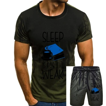 Bărbați t-shirt Somnul Este Pentru Cei Slabi Booklover Tricou tricou Femei t shirt