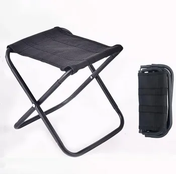 Lumina Portabil de Înaltă Durabil în aer liber, scaun Pliant Cu Geanta în aer liber Pliere Ori Aluminiu Scaun Scaun Scaun de Pescuit, Picnic, Camping