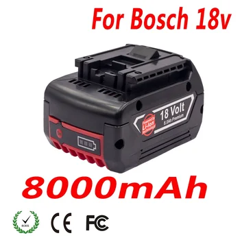 18V Instrument de Putere Baterie de 8Ah Compatibil cu BAT609 610 618619 Potrivit pentru Original Bosch Avansate de Capacitatea Bateriei și durată Lungă de Viață