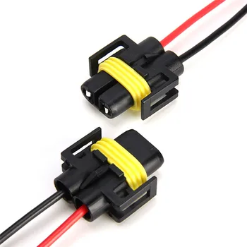 2 BUC H11, H8 H9 Fasciculului de Cabluri de sex feminin Soclu cablu Conector Plug-in Extensie de Coadă