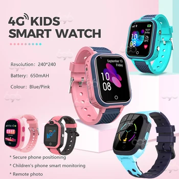 Ceas inteligent Copii 4G Ceas rezistent la apa HD Voice Call Camera Smartwatch SOS Pentru Copii de Localizare GPS pentru Studenți Băiat Fată Ceas