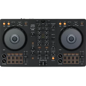 (NOU, REDUCERE) Pioneer DJ DDJ-FLX4 2-punte Rekordbox și Serato DJ Controller - Grafit 19 comenzi
