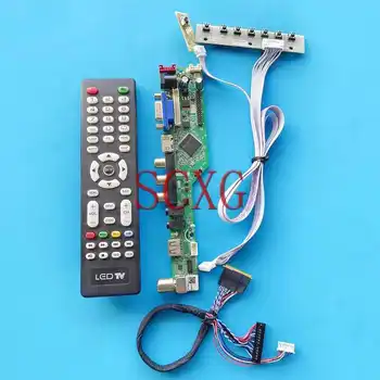 TV Analogic Ecran LCD de pe Placa de control se Potrivesc LP145WH1 LTN145AT01 DIY Kit VGA USB RF 1366*768 Compatibil HDMI LVDS 40-Pin 14.5