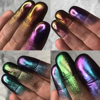 Oglinda Cameleoni Rășină Pigment Sclipici Magic Decolorate Perlate Pulbere DIY Cristal Rășină Epoxidică Mucegai de Luare de Bijuterii Vopsea