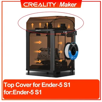 CREALITY New Sosire Ender-5 S1 Acrilice Cabina de Upgrade Kit Imprimantă 3D Piese Negre Translucide Dovada de Praf de Zgomot Reduce Shell