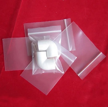 100buc 6*8cm Os Alb Pe Transparent cu Fermoar Pungi de Plastic Clar de Călătorie de Ambalare Pungă Pentru Cadouri Bijuterii Husă Accesorii Genti