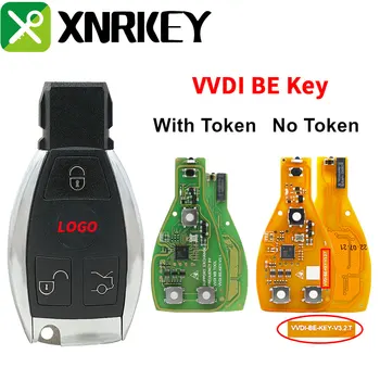 XRNKEY 3/4 Butoane VVDI FI Cheia Pro Pentru Mercedes Benz V3.2 PCB de la Distanță Cheie Cip Versiune Îmbunătățită Smart 315MHz/433MHz
