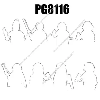 PG8116 Cifrele de Acțiune de Film de accesorii Blocuri Caramizi jucării PG782 PG783 PG784 PG785 PG786 PG787 PG788 PG789