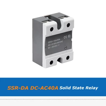 1 buc SSR-DA40 Singură Fază Solid state Relay Module de Control DC AC CDG1-1DA 40A D4840 Pentru Imprimantă 3D Parte Focar