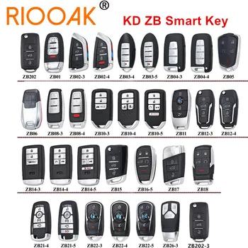 KEYDIY Universal Smart Key ZB02 ZB15 ZB17 ZB25 ZB28 ZB09 ZB36 Cheie Inteligentă de la Distanță pentru KD-X2 KD-MAX Cheie de Mașină de la Distanță de Înlocuire