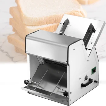Electric Toast Tăietor de Pâine din Oțel Inoxidabil de Pâine, Mașină de tăiat pâine Prăjită Procesor 110-390mm