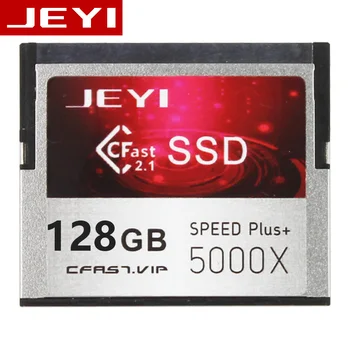 JEYI CFast Particule Cameră Video Digitală Card de Memorie SSD de 120G 240G SATA3 CF2.0 2.1 Cfast2.0 Chipset Marvell 3D Flash TLC