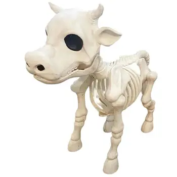 Vaca Schelet Halloween Decor 2023 Halloween Schelet Decor Craniu De Vacă Halloween Propunerii Decorative Pentru Casa