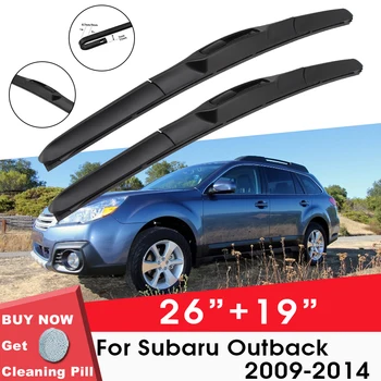 Masina lamela Ferestrei din Față, Parbriz Cauciuc Refill Ștergătorului Pentru Subaru Outback 2009-2014 LHD RHD 26