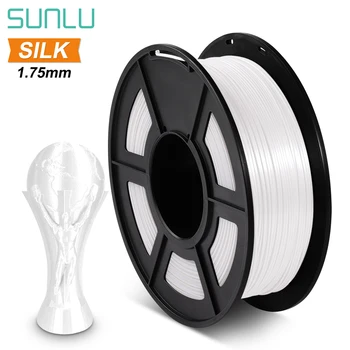 SUNLU 1,75 MM Mătase Filament Pla 1kg 1,75 mm silk 3d cu Filament pentru Imprimantă 3D Full Mătase de culoare Fialment pentru DIY opera de arta de imprimare