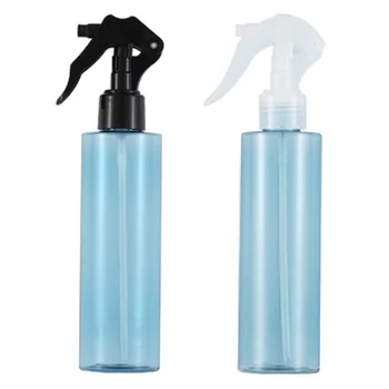 Sticlă goală de Plastic Albastru Clar 200ml Umăr Plat Negru Alb Pompa 25Pcs Cosmetice Containere Returnabile Trigger Spray Sticle