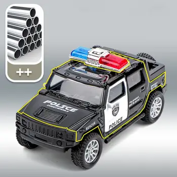 Dropshipping!!1/36 Simulare De Poliție-Vehicul Masina Trage Înapoi Camion De Model De Jucărie Pentru Copii Cadou De Crăciun