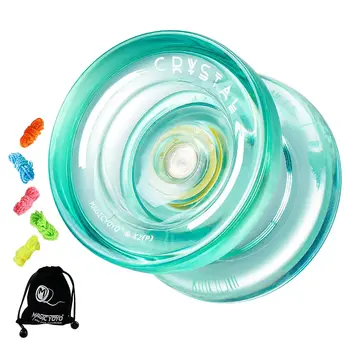 MAGICYOYO K2 Plus de Cristal Receptiv Yoyo,Dublu Scop Yo-Yo cu Înlocuire nu Raspund Rulmentul Intermediar,Verde