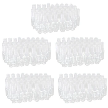 250-Pachet Gol de Plastic Clar Ceata Fina de Pulverizare Sticle Cu Microfibră de Curățare Pânză, 20Ml Reîncărcabile Recipient Perfect