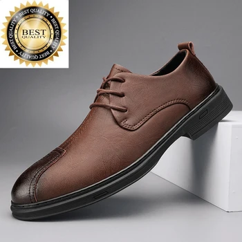 Barbati Brand de Primavara Casual Italia Pantofi din Piele Oameni de Afaceri Respirabil Roman Rochie de Lux Mocasini mare dimensiune: 38-48