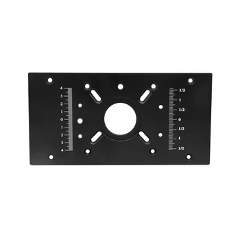 Tabel Router Introduce Placa Router Ridica Kit - prelucrarea Lemnului Router Lift Flip Placa de 65mm Motor de Mașină Tunderea-Negru