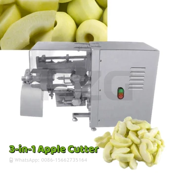 Automate Industriale De Bază A Elimina De Fructe De Mere Împărțit Separate Felie Sonda Remover Cutter Piele Apple Peeler Peeling Mașină De Tăiere