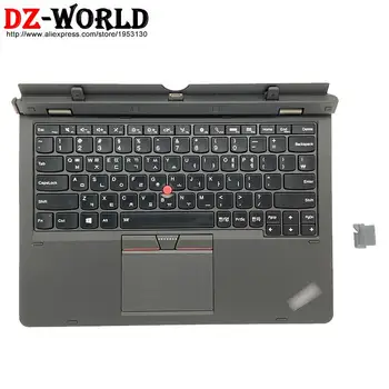 KR-coreean Ultrabook Pro Bază de Stație de Andocare Tastatură Cu Touchpad-ul Bateriei pentru Lenovo ThinkPad Helix Laptop 20CG 20CH 03X7083