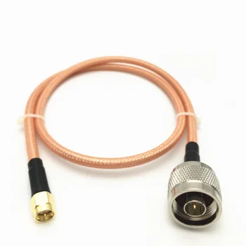 RG142 N Plug de sex Masculin să-SMA Male Conector Coaxial Jumper Coadă Cablu de Extensie