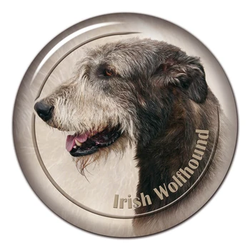 Detașabil Decal Irish Wolfhound V3 Câine de Companie Auto Autocolant rezistent la apa Accesorii pe Bara de protecție din Spate Fereastră Laptop