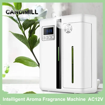 CANDIMILL Mici Aromoterapie Difuzor de 3W 12V 160ml 100m2 Inteligent Aroma de Parfum Mașină de Parfum Ulei Esențial Difuzor