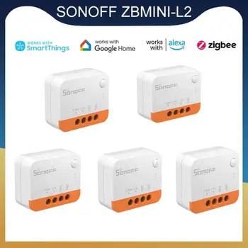 1-5pc SONOFF ZBMINI Zigbee DIY Smart Switch Module Sonoff Mini Fără Fir Neutru Necesare 2 Modul de Control Pentru Smart Home Automation
