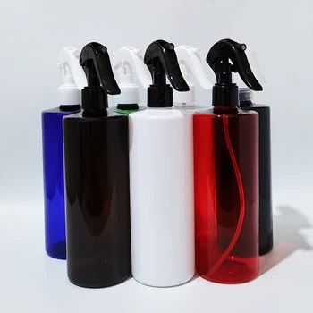 10buc 500ml Negru Plastic Sticla PET Gol Container Cu Declanșare Pulverizator Pompa Folosite Pentru Machiaj Ceață de Curățare de uz Casnic de Udare