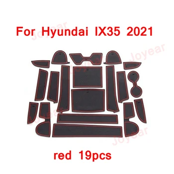 Pentru hyundai IX35 2009-2021 Portiera Poarta Slot Pad anti-alunecare, Cana Covoare Anti-Alunecare Ușa Groove Mat Autocolante de Interior Accesorii