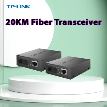 TP-Link tl-100M 20KM Modul Single și Singură Fibră Optică Fibra de Transceivere pentru Fotoelectric de Conversie O Pereche de Fibră Optică